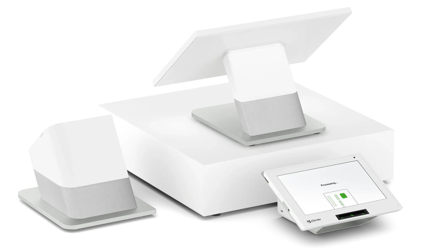 Clover Station Duo with customer-facing display and cash drawer